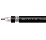 Radiolab RG-213C/U  BCTCCA PVC (black) 